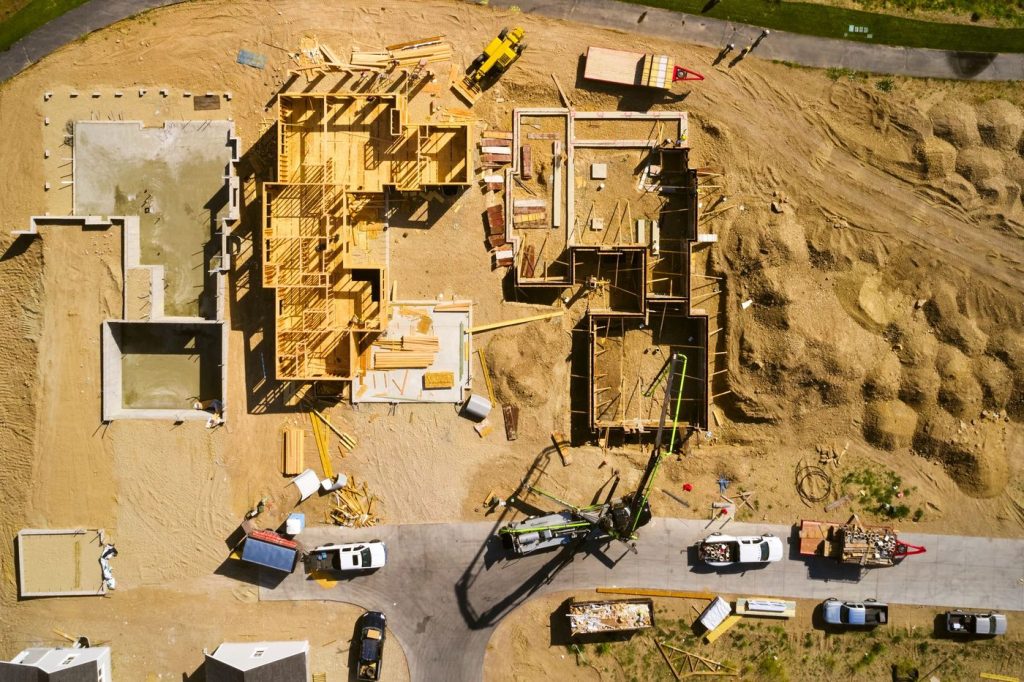Roof replacement job site, Watertown WI